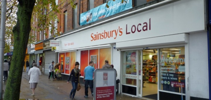 Sainsbury's Local (formerly Woolworths), Hessle Road, Hull (11 Oct 2011). Photograph by Graham Soult