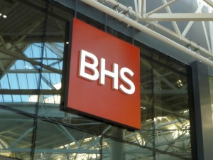 BHS fascia. Photograph by Graham Soult