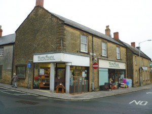 Former Woolworths (now HomeFayre), Crewkerne (5 Oct 2011). Photograph by Graham Soult