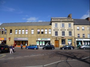 Original Woolworths location, Alnwick (31 Mar 2012). Photograph by Graham Soult