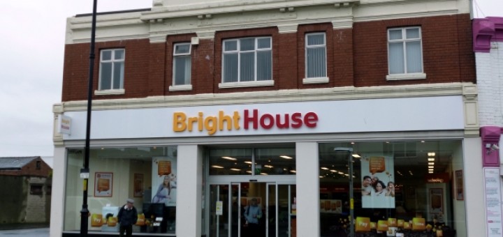 Former Woolworths (now BrightHouse), Fleetwood (10 May 2012). Photograph by Graham Soult