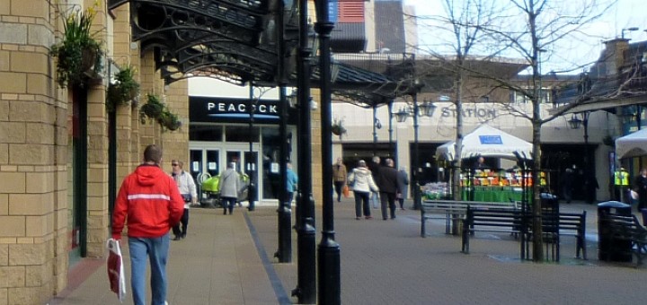 Former Peacocks, Middlesbrough (7 Mar 2012). Photograph by Graham Soult