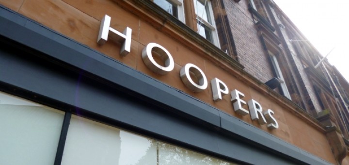 Hoopers, Carlisle (9 May 2012). Photograph by Graham Soult