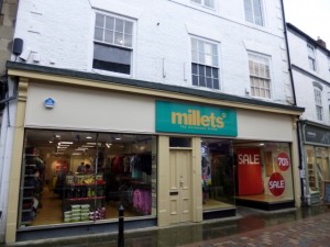 Millets, Hexham (25 Aug 2012). Photograph by Graham Soult