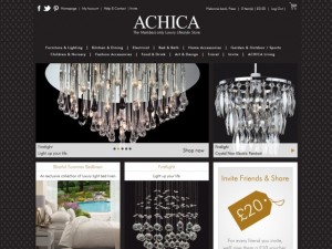 Achica homepage (12 Jun 2012)