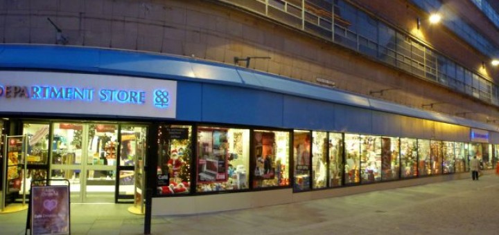 Co-op department store, Derby (10 Nov 2011). Photograph by Graham Soult