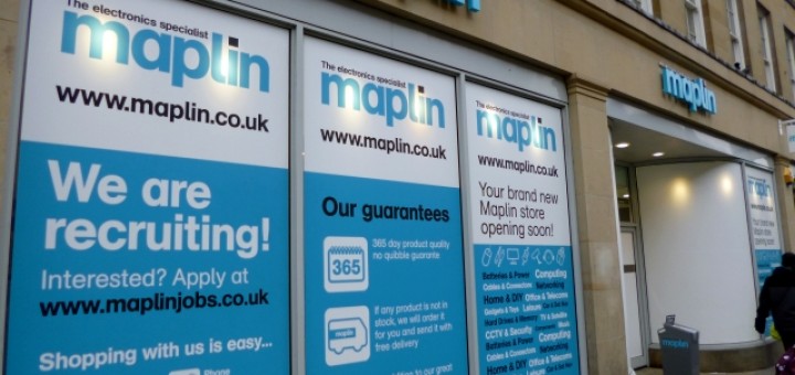New Maplin, Grainger Street, Newcastle (3 Mar 2013). Photograph by Graham Soult