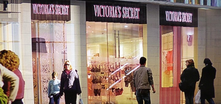 Poster showing Victoria's Secret at Monument Mall, Newcastle (3 Mar 2013). Photograph by Graham Soult