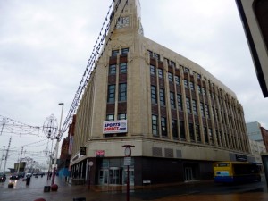 Former Woolworths, Blackpool (9 May 2012). Photograph by Graham Soult