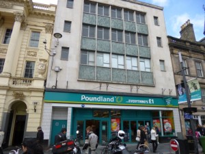 Poundland (former Woolworths), Inverness (4 May 2013). Photograph by Graham Soult