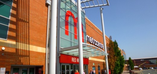 Metrocentre Red Mall entrance - pre-Intu (11 Jul 2013). Photograph by Graham Soult