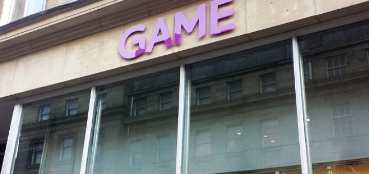 Reopened Game store in Grainger Street, Newcastle (24 Oct 2013). Photograph by Graham Soult
