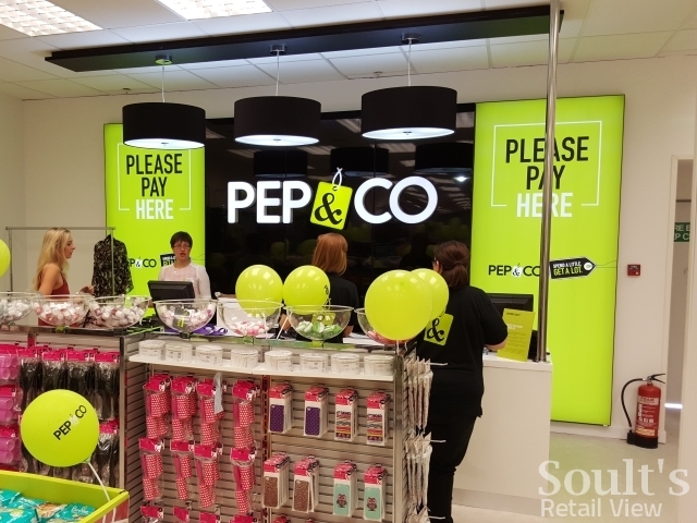 Opening day at Pep&Co store in Hartlepool (12 Aug 2015). Photograph by Graham Soult