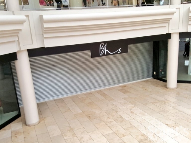 Former BHS, Intu Metrocentre (20 Sep 2016). Photograph by Graham Soult